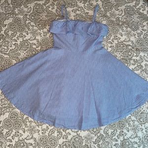 Girl’s -Sz 8 -Polo Ralph Lauren Seersucker Dress.